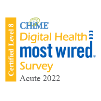 CHiME Digital Health Most Wired Survey Acute 8 Award